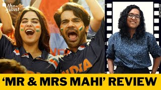 Mr & Mrs Mahi Review: Rajkummar Rao, Janhvi Kapoor Try Their Best To Keep the Film Afloat |The Quint