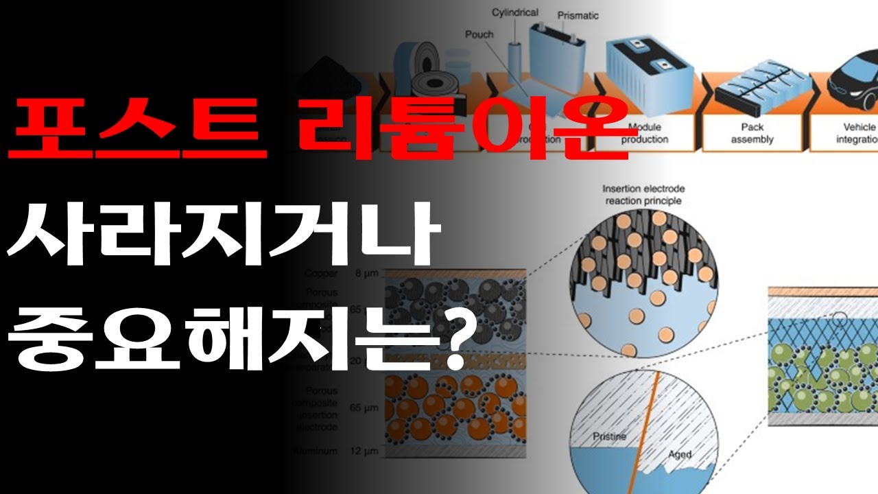 포스트 리튬이온 배터리, 사라지거나, 중요해지는 요소?