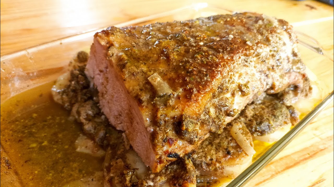 LOMO DE CERDO A LA NUEZ