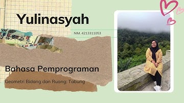 BAHASA PEMPROGRAMAN PASCAL | VOLUME DAN LUAS PERMUKAAN TABUNG