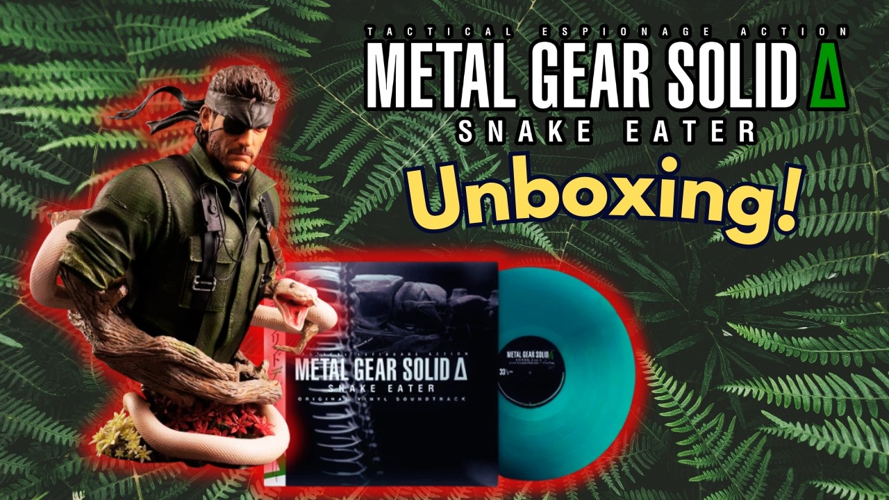 Metal Gear Solid Delta: Snake Eater Collector's Pack Unboxing!