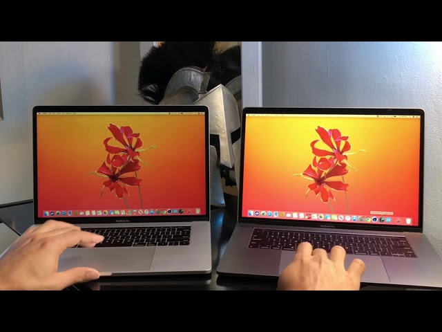 2018 Macbook Pro 15" i7 vs 2019 Macbook Pro 15" i9 performance Comparison vega 20