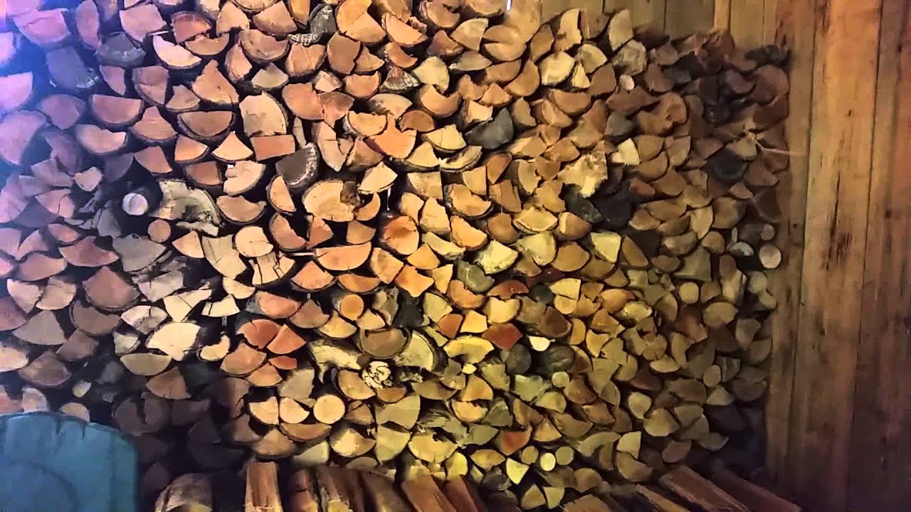 My dog helps dry our firewood YouTube