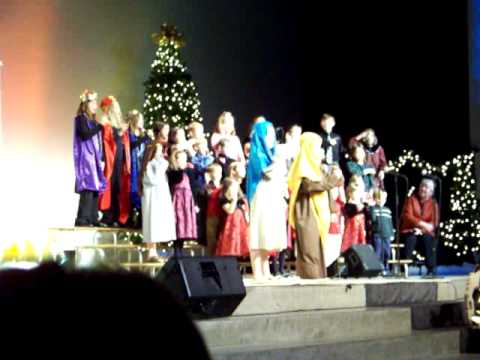 St. Mark's Missionary Church, Mishawaka Indiana, performs Meet Me at The Manger.MOV