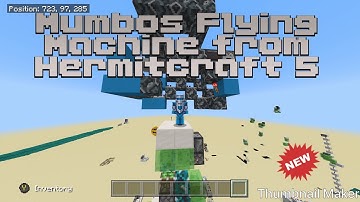 Slimeblock Flying Machine Elevator! Works for all versions: MCPE, Windows 10, Bedrock!