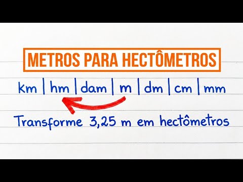 Como Converter Metros para Hectômetros: Passo a Passo com Tabela