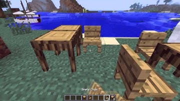 Mod Spotlight  SIMPLE TABLE SET Mod 1.4.7] - With beautiful Tables, chairs and more.