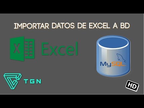 Migración de datos de Excel a MySQL: Guía paso a paso - Video