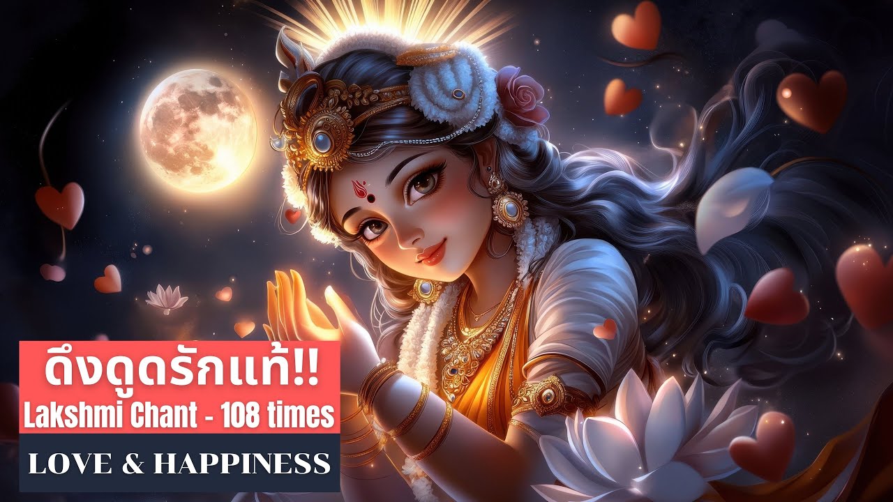 ดึงดูดรักแท้ทันที! | บทสวดพระแม่ลักษมี 108 จบ เสริมเสน่ห์ เรียกคู่แท้ และเติมเต็มรักที่มั่นคง