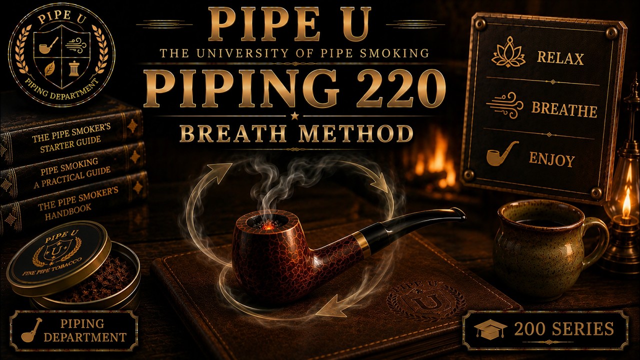 do you breathe in pipe tobacco Old School Smoking Enhanced Pipe-Smoking Flavor and Comfort