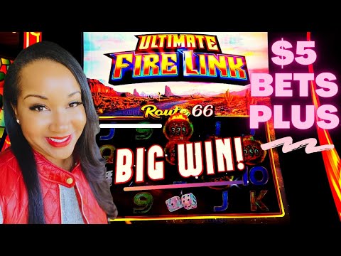 ONLY $5 Bets and above! BONUSES on Ultimate Fire Link