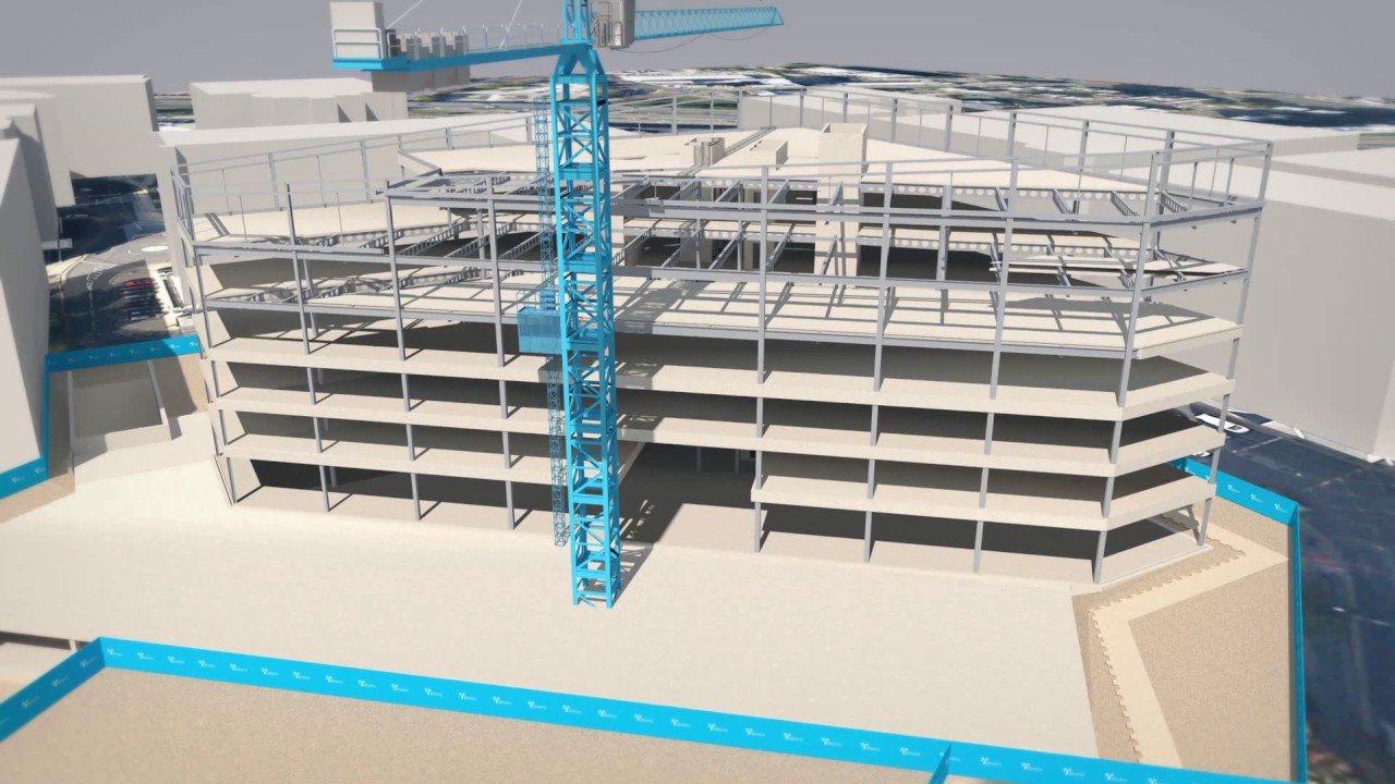 Wellington Place Leeds Build-Up Animation - YouTube