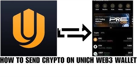 How to send crypto on Unich WEB3 wallet
