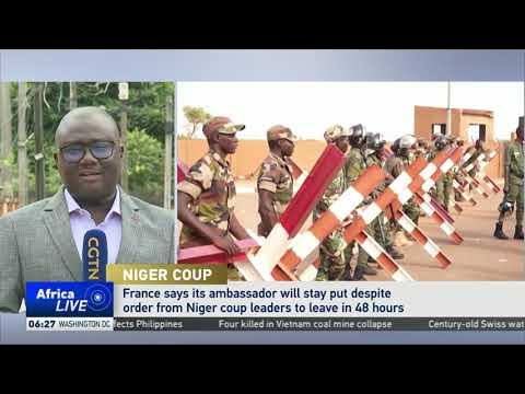 Niger Military Leaders order French Ambassador to Leave