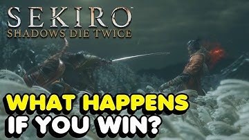 What Happens If You Beat The Tutorial Boss In Sekiro: Shadows Die Twice