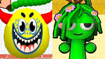 Draw To Smash Vs Spranky Survival Run Puzzle Double