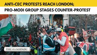 Anti-CEC protests reach London as SFI UK demonstrators face pro-government counter-protest