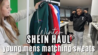 Ace&#39;s new fall + winter SHEIN clothing haul I Young men&#39;s fall SHEIN haul-mom of 6