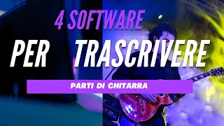 4 SOFTWARE per scrivere musica