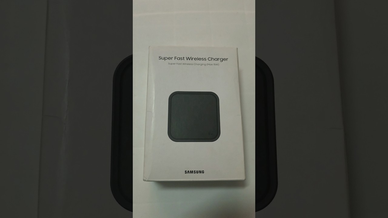 Samsung Super Fast Wireless Charger(Max 15w) - Unboxing