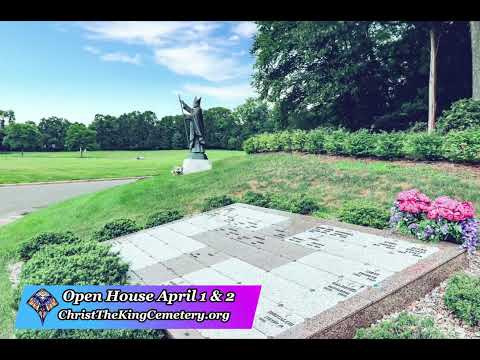 Don't miss out on the chance to save and find peace of mind at Christ The King Cemetery's Open House weekend on April 1 and 2 from 8:30 am to 4:30 pm in Franklin Lakes, NJ. This event will feature magnificent gazebo committal sections, cremation columbariums, traditional family estate plots, and minimalist graves with flat markers. If you've kept your loved one's cremated remains at home, this could be the perfect opportunity to give them a sacred and dignified resting space.