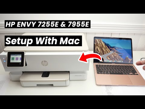 How to Setup the HP ENVY Inspire 7255e & 7955e Using a Mac Computer