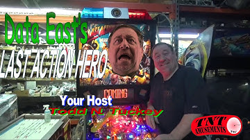 #886 Data East LAST ACTION HERO & Atari ASTEROIDS - TNT Amusements