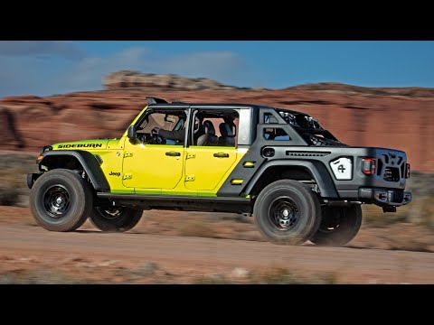 2023 JPP Jeep Gladiator Rubicon Sideburn Concept