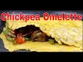 Chickpea omelette  vegan and gluten free omelette  grubanny