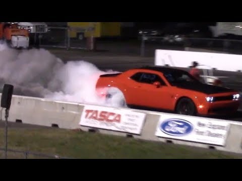 Nice Dodge Demon Burnout