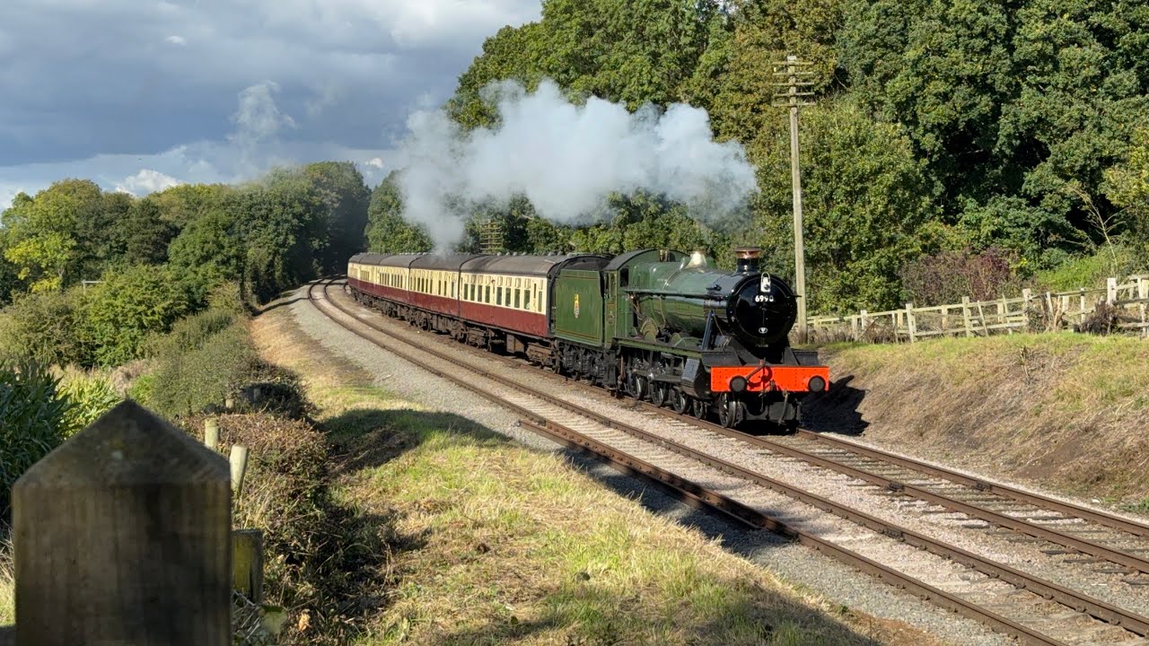 Ex-GWR Hall Class No.6990 Witherslack Hall