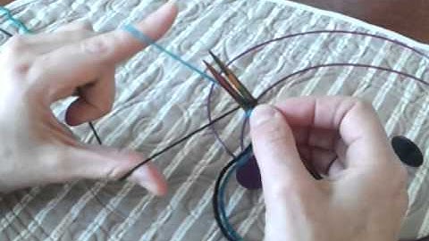 Invisible cast on for doubleknit. Pt.1 - OwlCat Designs