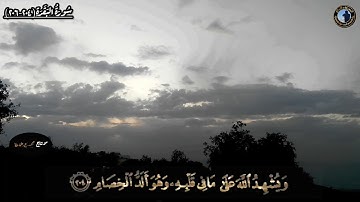 {وَإِذا قيلَ لَهُ اتَّقِ اللَّهَ أَخَذَتهُ العِزَّةُ بِالإِثمِ} تلاوة رائعة من سورة البقرة