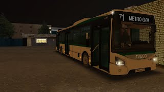 Omsi 2 Тверь. A417 Iveco Urbanway 12m маршрут 71