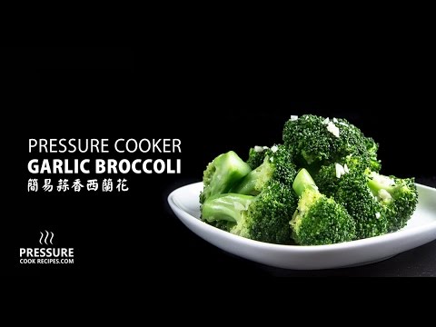 Instant Pot Broccoli with Garlic    Amy + Jacky