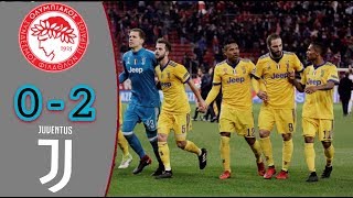 Olympiakos vs Juventus 0-2 - All Goals & Highlights 05/12/2017