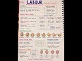 OBG | stage of labour | #labour #mechanism of labour #shortnotes #nursing #bsc #gnm #easynotes