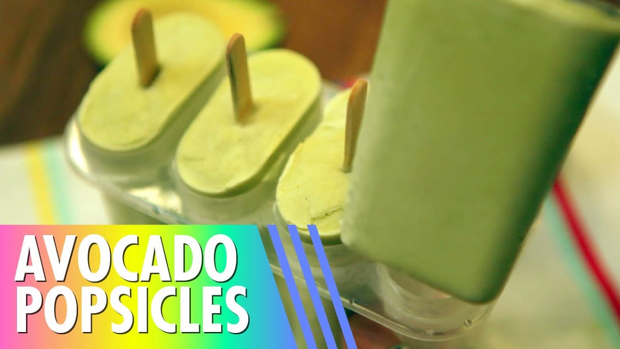 Avocado Popsicles // DIY + Only 3 Ingredients!