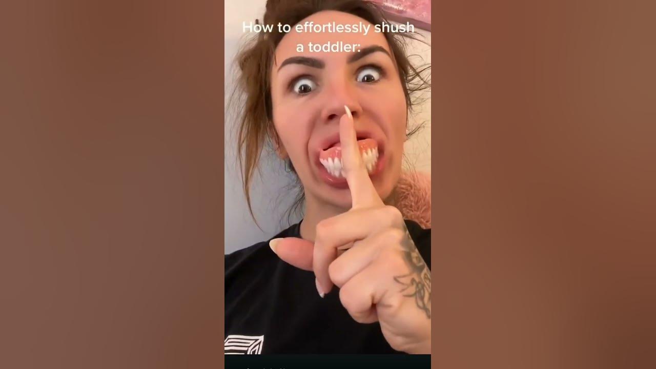 How to effectively shush a toddler meme tiktok youtube