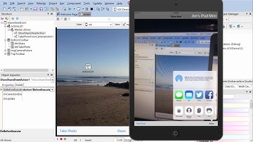 Getting Started Object Pascal Sharing Images Text Sharesheet, iOS Android