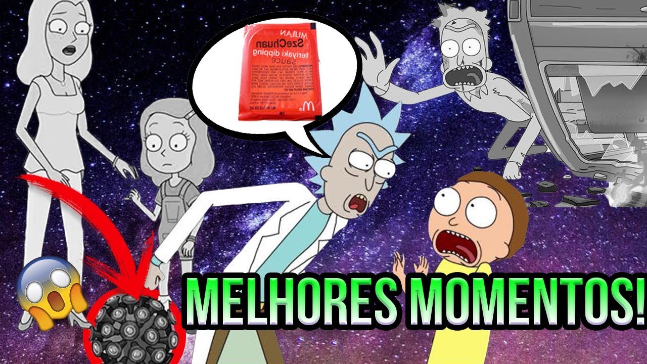 Rick and Morty (Dublado) - Melhores Momentos da Planetina e Morty#cb