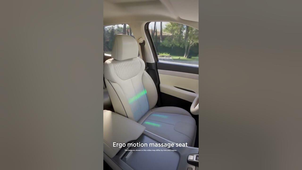 2023 Hyundai PALISADE Ergo Motion Massage and Relaxation Seat. YouTube