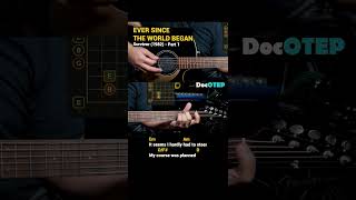 Ever Since the World Began - Survivor (1982) Easy Guitar Chords Tutorial with Lyrics Part 1 SHORTS