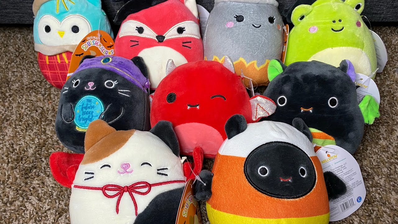 31 Days of Vlogoween Day 22 Five Below Halloween Squishmallows YouTube