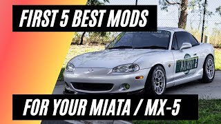 5 First Mods For Your Miata/MX5 The First Mod To Do To Your Miata Fm Live
