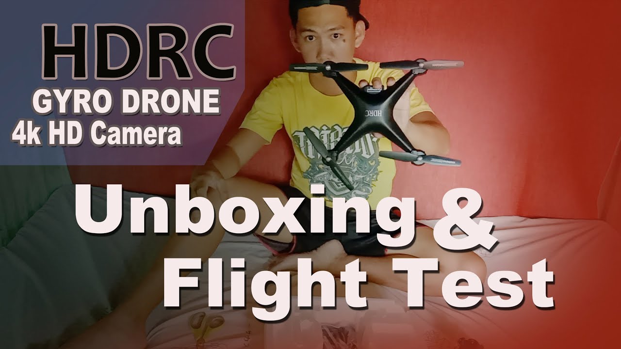 HDRC 4K Camera Drone Unboxing and Flight Test Maganda Ngaba? YouTube