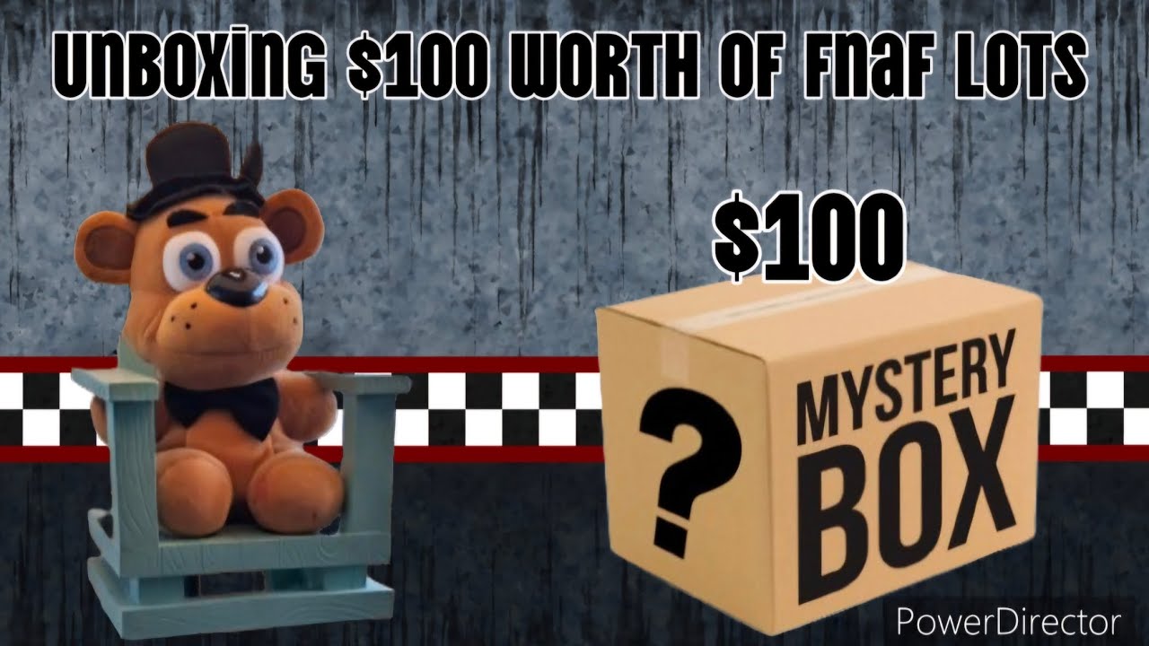 Unboxing $100 Worth Of Five nights at Freddy's Lots - YouTube