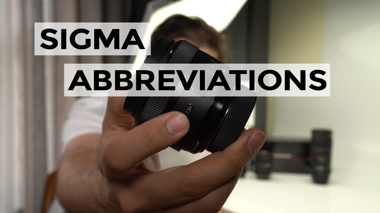 Sigma Abbreviations (OS / ART / DG / EX / APO)