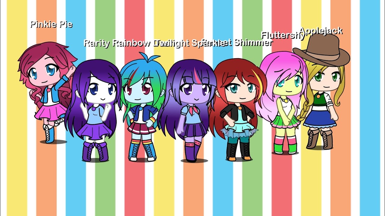 Making My little pony Equestria Girls Gacha life