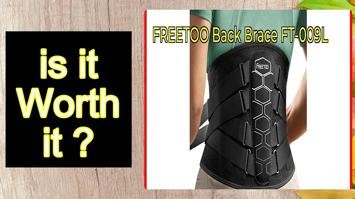 Review- FREETOO Back Brace FT-009L Features - Important Information